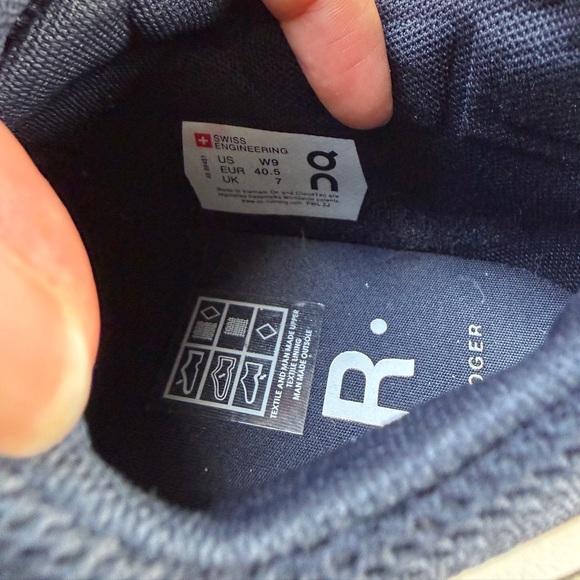 On Cloud Roger Advantage Sneakers Women’s 9 White Vegan Leather Swiss - Picture 5 of 5